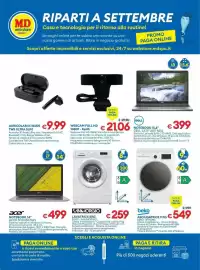 Volantino MD Discount Pagina 31: Acer Notebook 14" €499,00, Asciugatrice 9 kg Beko €549,00