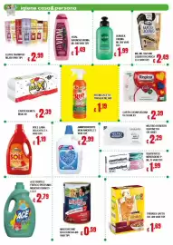 Volantino Risparmio Supermercati Pagina 7: Ammorbidente Mon Amour €2,99, Vidal bagnoschiuma €1,49