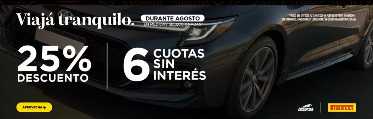 Alvarez Neumáticos (válido hasta 2-09)
