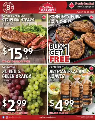 Red Barn Market (valid until 26-08)