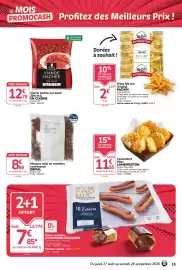 Catalogue Promocash page 15: McCain Frites 9/9 mm €4,99, DEFIAL Merguez halal en rondelles €8,89