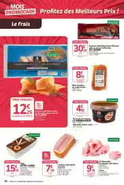 Catalogue Promocash page 16: Cuisine Saumon Atlantique fumé €29,00, AUBEL Pâté DETRY €15,35