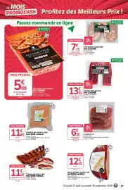Catalogue Promocash page 17: EN CUISINE Viande des grisons €13,55, EN CUISINE Allumettes de lardons €5,69