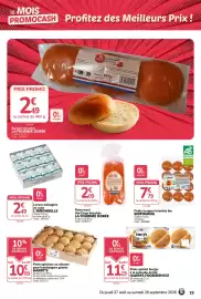 Catalogue Promocash page 19: LA FOURNÉE DORÉE Pains maxi Hot Dogs brispichés €2,09, LA FOURNÉE DORÉE Burgers briochés €2,49