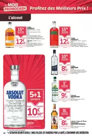Catalogue Promocash page 30: ABSOLUT Vodka €12,55, ERISTOFF Vodka €8,18