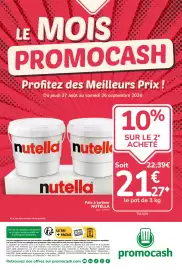 Catalogue Promocash page 44: Nutella Pâte à tartiner €21,27