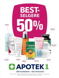 Apotek 1 kundeavis Side 2: Cosmica Deo €70,00, NYCOPLUS Høykonsentrert Omega-3 €210,00