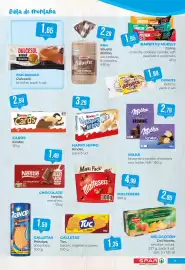 Folleto SPAR Gran Canaria Página 13: Milka brownie o tender chocolate €2,79, Kinder happy hippo €3,29