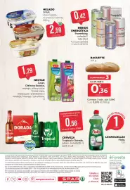 Folleto SPAR Gran Canaria Página 24: Helado Spar, stracciatella, tiramisú o vainilla €2,59, Juver nectar €1,29