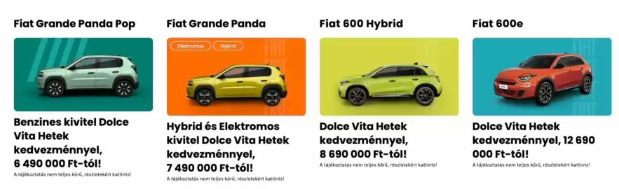 Fiat akciós újság Oldal 1