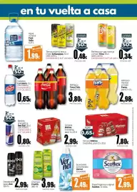 Folleto Unide Supermercados Página 3: Schweppes tónica original, zero o limón €0,48