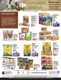 Folheto Carrefour semana 34 Página 8: Biscoito de arroz Fhom Sabores €14,99, Minibiscoito de arroz Camil Sabores €7,99