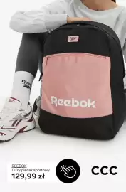 CCC gazetka Strona 5: Duży plecak sportowy Reebok €129,99