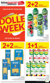 Intermarché folder week 35 Pagina 8: Teisseire of Mathieu Teisseire, Campina melk €11,60