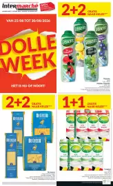 Intermarché folder week 35 Pagina 8: Teisseire of Mathieu Teisseire, Campina melk €11,60