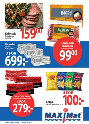 MaxiMat Nordby kundeavis (gyldig til 23-08)