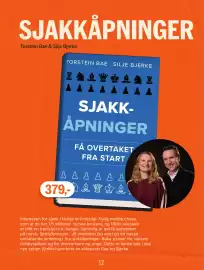 Ark Bokhandel kundeavis Side 12: Sjakk-åpninger €379,00