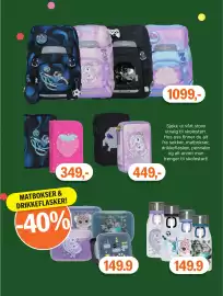 Ark Bokhandel kundeavis Side 21: Beckmann ryggsekker €1.099,00, Innay Water Bottles €149,90