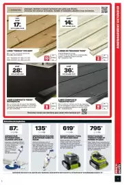 Catalogue Brico Dépôt page 3: THERAO LAME PIN VERT €17,90, LAME COMPOSITE "NEVA" ANTHRACITE €28,90