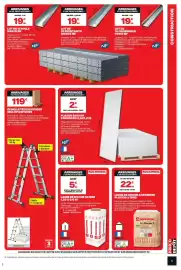 Catalogue Brico Dépôt page 5: PLAQUE BA13 NF €2,49, ROCKWOOL Laine de roche 40 MM €5,30