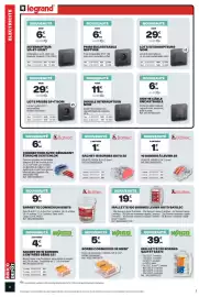 Catalogue Brico Dépôt page 6: Legrand Double interrupteur noir €11,90, Batilec SACHET 15 BORNES AUTO 2E €1,99