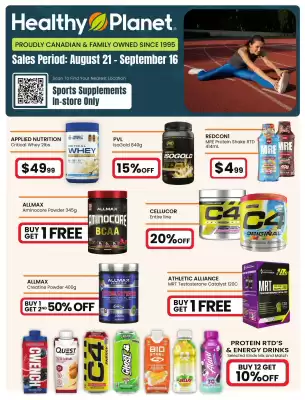 Healthy Planet (valid until 16-09)