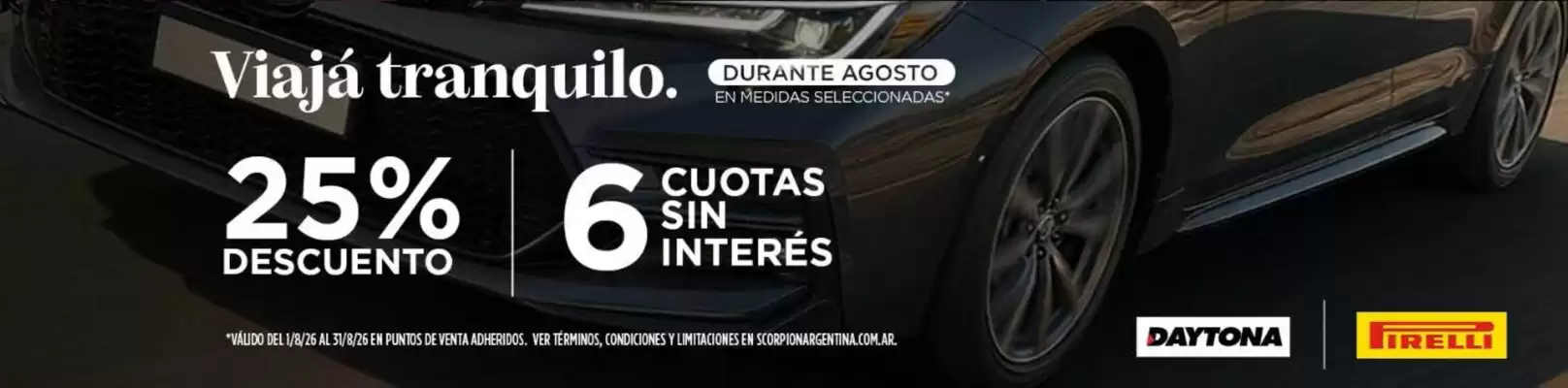 Daytona (válido hasta 2-09)