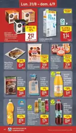 Folleto ALDI semana 36 Página 10: El Horno pan de molde sin corteza €0,99, Rio d'oro smoothie plus €1,29