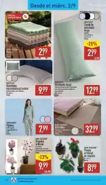 Folleto ALDI semana 36 Página 24: Home Creation Manta €2,99, Up2fashion pijama €7,99