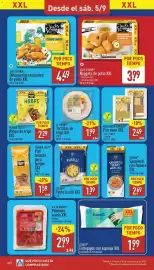 Folleto ALDI semana 36 Página 34: Cucina pasta fusilli xxl €1,39, Esselt estropajos con esponja xxl €1,99