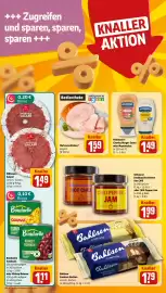 REWE DE tilbudsavis uge 34 Side 6: Meisterschinken €1,59, Bahlsen Comtess Kuchen €1,79