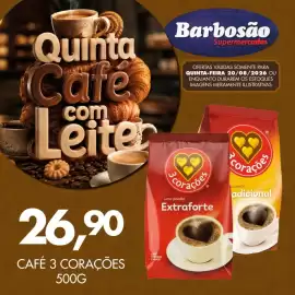 Catálogo Barbosão Extra Supermercados Página 6: Café 3 corações €26,90