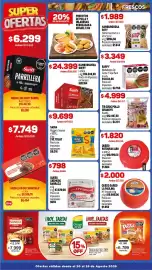 Catálogo Makro semana 34 Página 3: Sadia nuggets saurios €9.699,00, Swift hamburguesa €24.399,00