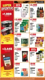Catálogo Makro semana 34 Página 7: Inalpa garbanzos €689,00, Knorr saborizante para horno sabores €2.499,00