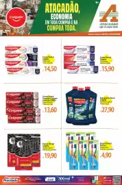 Folheto Atacadão Página 1: Colgate - escova dental €19,90, Sorriso - escova dental €4,90