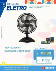 Catálogo Hiper Moreira Página 3: Ventilador cadence 30cm 220v €119,90