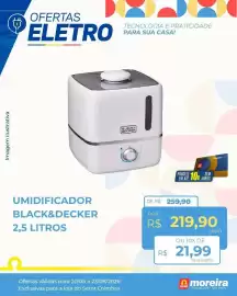 Catálogo Hiper Moreira Página 6: Umidificador black&decker 2,5 litros €219,90