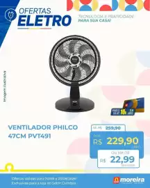 Catálogo Hiper Moreira Página 8: Ventilador philco 47cm pvt491 €229,90