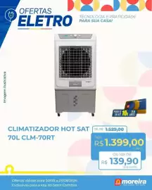 Catálogo Hiper Moreira Página 9: Climatizador hot sat 70l clm-70rt €1.399,00