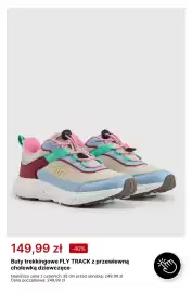 4F gazetka tydzień 34 Strona 10: Buty trekkingowe 4F FLY TRACK z przewiewną cholewką dziewczęce €149,99