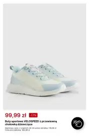 4F gazetka tydzień 34 Strona 2: Buty sportowe 4F VELOSPEED z przewiewną cholewką dziewczęce €99,99