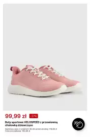 4F gazetka tydzień 34 Strona 4: Buty sportowe VELOSPEED z przewiewną cholewką dziewczęce 4F €99,99