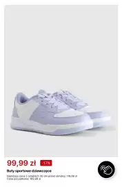 4F gazetka tydzień 34 Strona 7: Buty sportowe dziewczęce €99,99