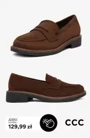 CCC gazetka tydzień 34 Strona 3: Buty damskie lordsy Jenny €129,99