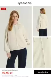 Greenpoint gazetka tydzień 34 Strona 4: Bluza damska z kapturem kremowa Greenpoint €99,99