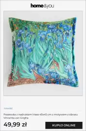 Home&You gazetka Strona 5: Poszewka z nadrukiem Irises Vincent van Gogh home & you €49,99