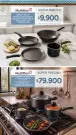 Catálogo La Anonima Página 3: Multiflon - set cocción antiadherente 4 piezas gourmet €79.900,00