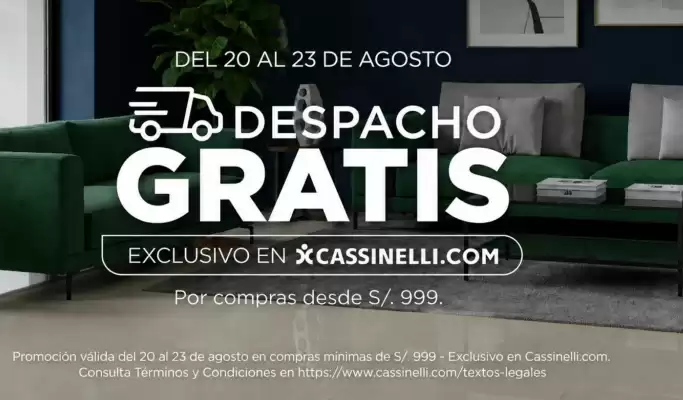 Cassinelli (válido hasta 25-08)