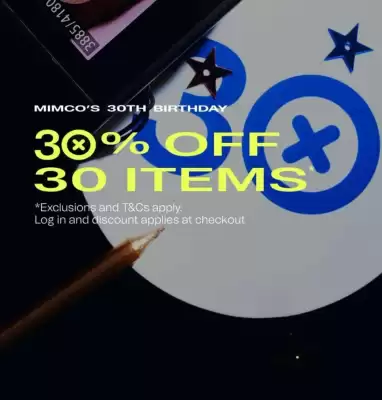 Mimco (valid until 6-09)