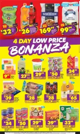 Shoprite catalogue Page 1: Pure Refresh Orange €65,00, Reboost Energy Drink €28,00